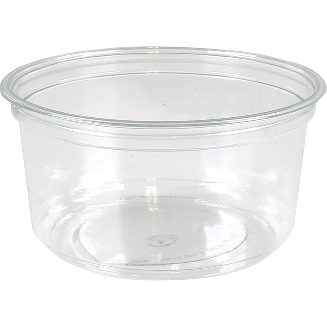 Deli Circle - Tasse | recyceltes PET | 375ml | Ø 117mm | 60mm | transparent | 576 Stück