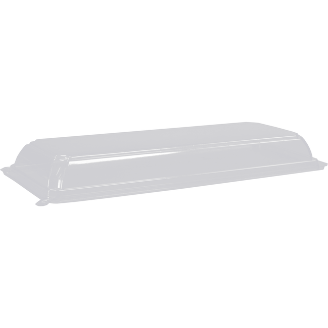 Klika - Deckel | Sushi-Tablett | Recyceltes PET | 207x86x23mm | transparent | 750 Stück