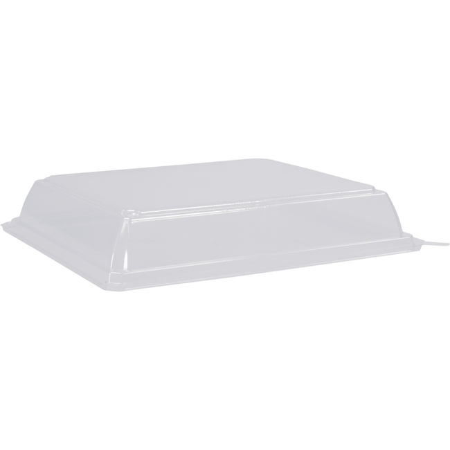 Klika - Deckel | Sushi-Tablett | Recyceltes PET | 166x138x28mm | transparent | 600 Stück