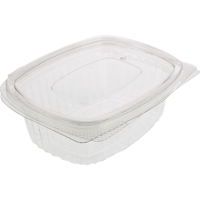 Klika - Bak | Recyceltes PET | 1000ml | Salatschüssel | 184x158x66mm | transparent | 400 Stück