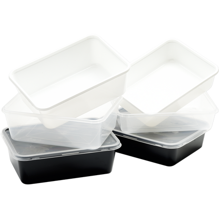 Klika - Bak | PP | 1000ml | Kilo-Box | 182x135x63mm | weiß | 500 Stück