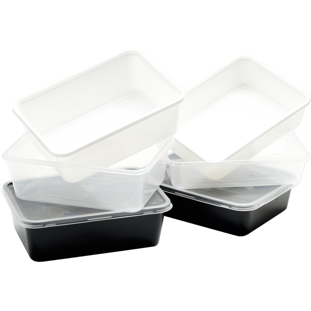 Klika - Bak | PP | 500ml | 182x135x35mm | weiß | 500 Stück