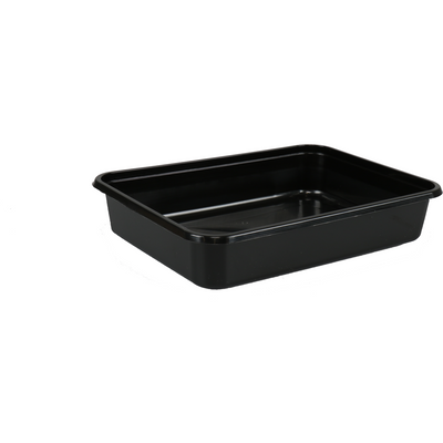 Klika - Bak | PP | 500ml | 182x135x35mm | schwarz | 500 Stück