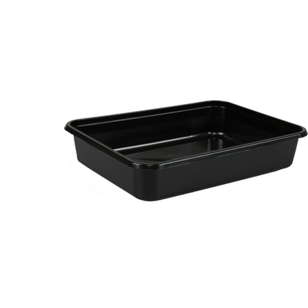 Klika - Bak | PP | 500ml | 182x135x35mm | schwarz | 500 Stück