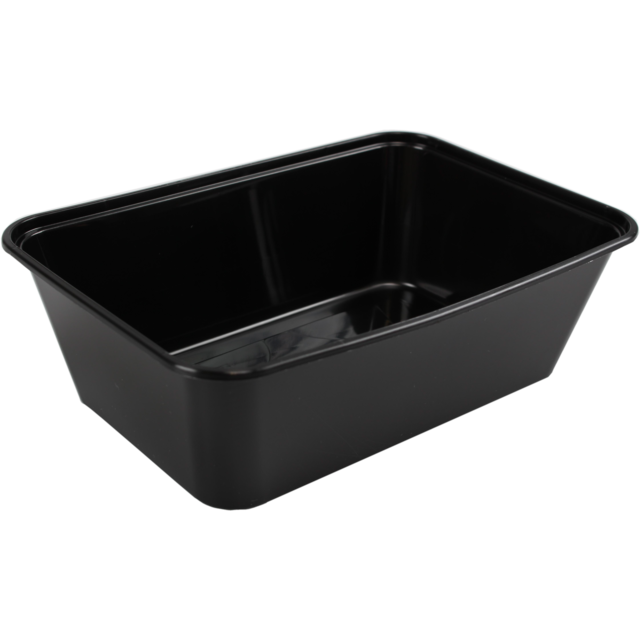 Klika - Bak | PP | 750ml | 172x120x50mm | schwarz | 500 Stück