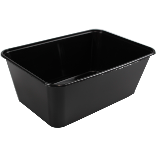 Klika - Bak | PP | 1000ml | 172x120x60mm | schwarz | 500 Stück