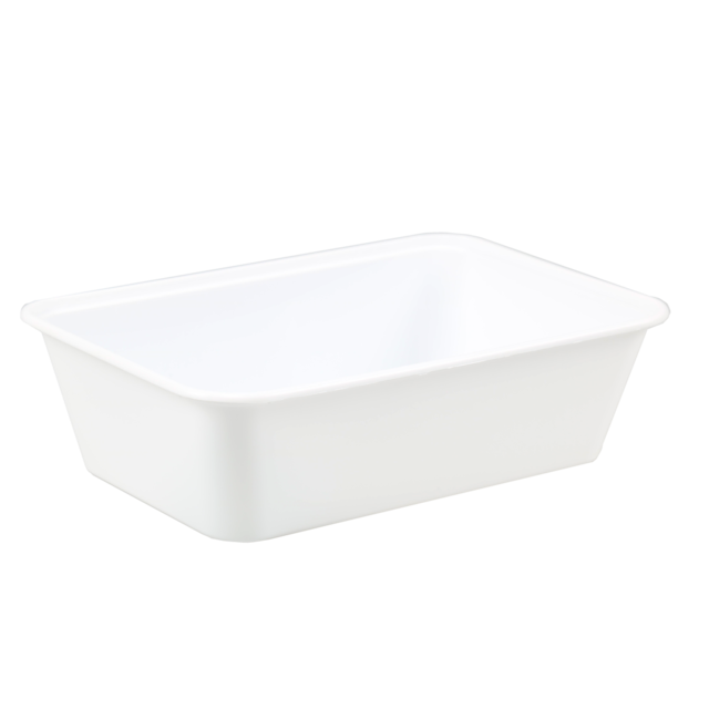 Klika - Bak | PP | 650 ml | Spritzguss | 172x120x50mm | weiß | 500 Stück