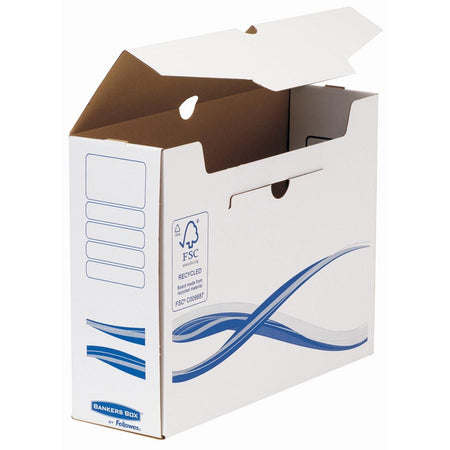 Bankers Box – Basic, Transfer-Archivbox, ft A4+, 10 cm Rücken