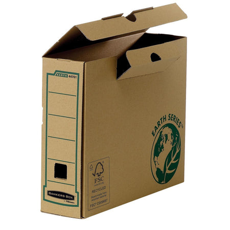 Bankers Box – Earth Series, A4, Transfer-Archivbox, 8 cm Rücken