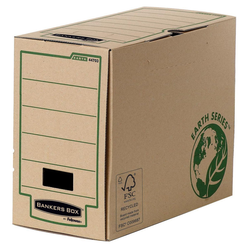 Bankers Box – Earth Series, A4, Transfer-Archivbox, 15 cm Rücken