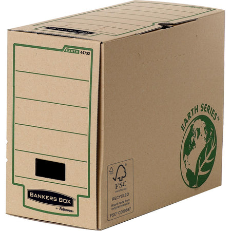 Fellowes – Earth Series, ft 20 x 35 x 26 cm, braun, 20 Stück
