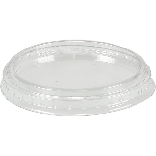 Klika - Deckel | Tasse | Recyceltes PET | rund | transparent | 1000 Stück