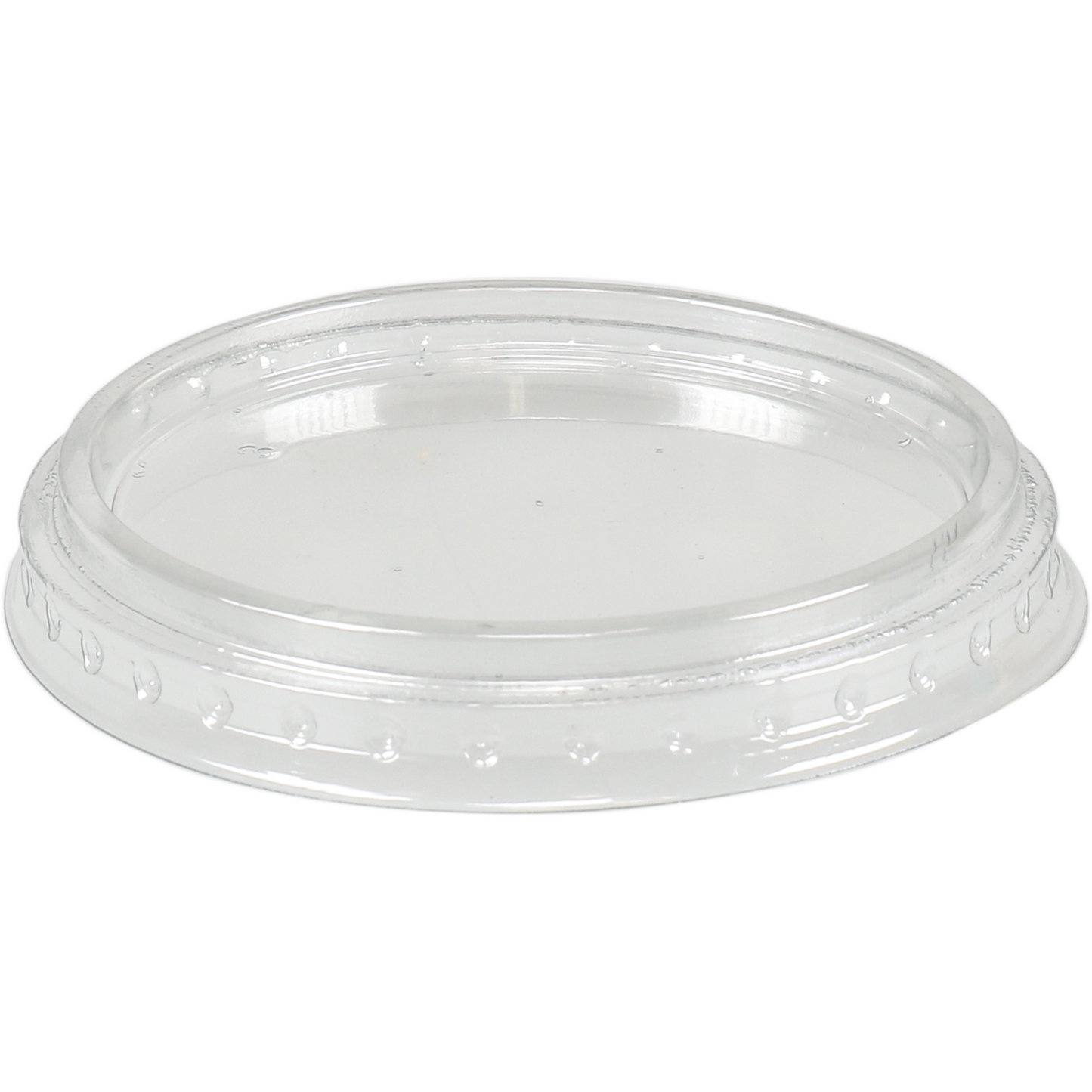 Klika - Deckel | Tasse | Recyceltes PET | rund | transparent | 1000 Stück