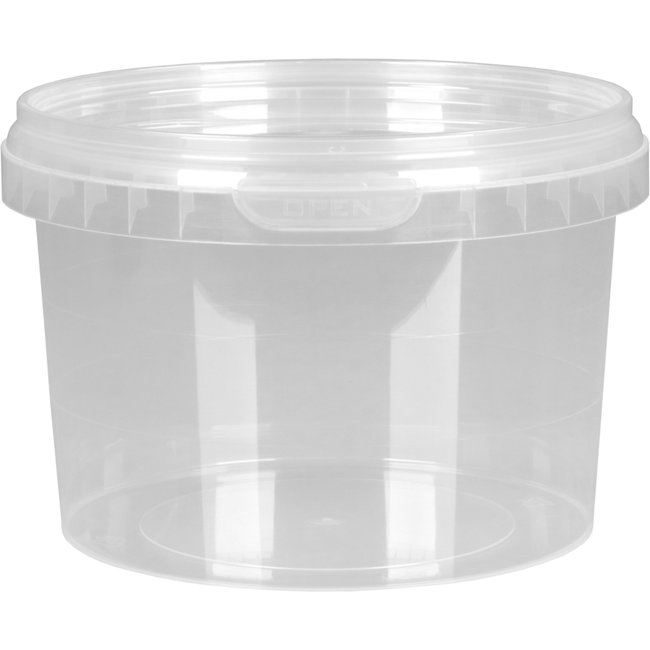 Klika - Tasse | mit Deckel | pP | 565 ml | Ø 118mm | transparent | 290 Stück