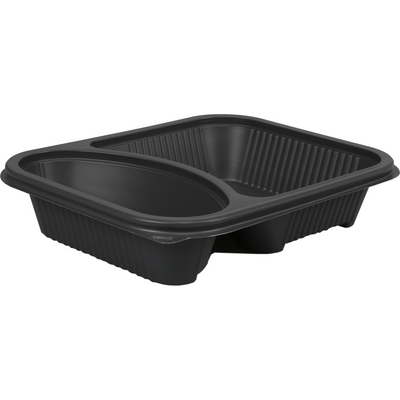 Klika - Bak | PP | 2 Fächer | 227x177x50mm | grau | 365 Stück