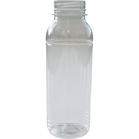 Klika -  Fles | petfles | Gerecycled PET | zonder dop | 330ml | transparant | 240 stuks