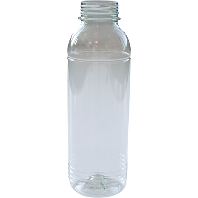 Klika -  Fles | petfles | Gerecycled PET | zonder dop | 500ml | transparant | 126 stuks