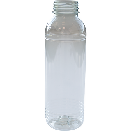 Klika -  Fles | petfles | Gerecycled PET | zonder dop | 500ml | transparant | 126 stuks