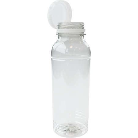 Klika -  Fles | petfles | Gerecycled PET | met vaste dop | 330ml | transparant | 240 stuks