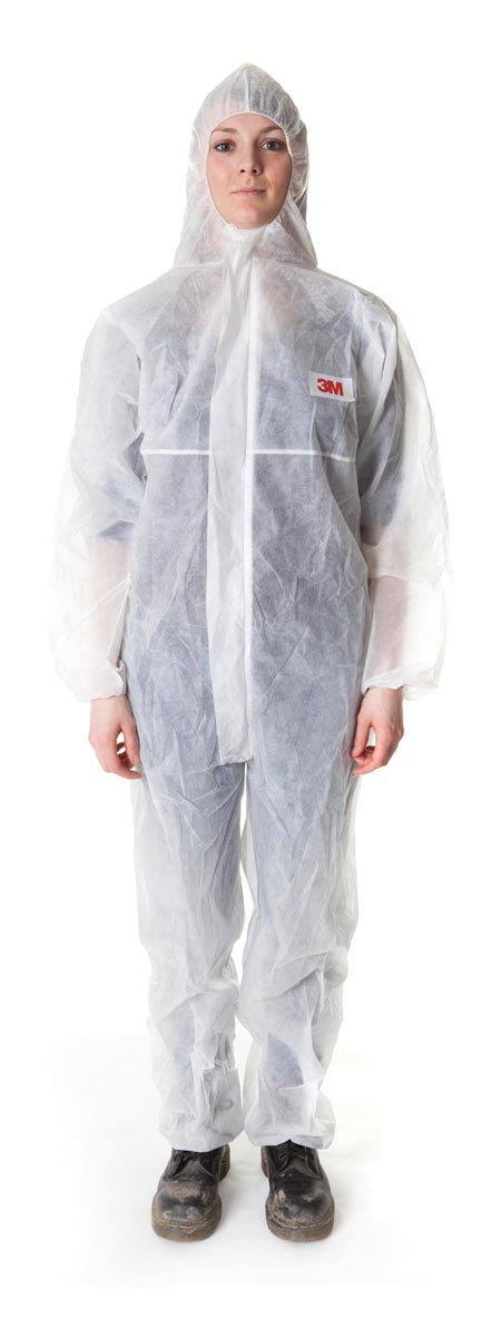 3M - Schutzoverall, weiß, groß