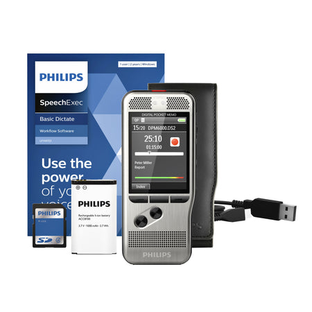Philips - Diktiergerät PocketMemo DPM6000