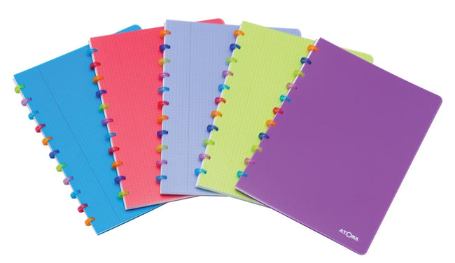 Atoma – Tutti Frutti Notizbuch, ft A4, 144 Seiten, liniert, verschiedene Farben
