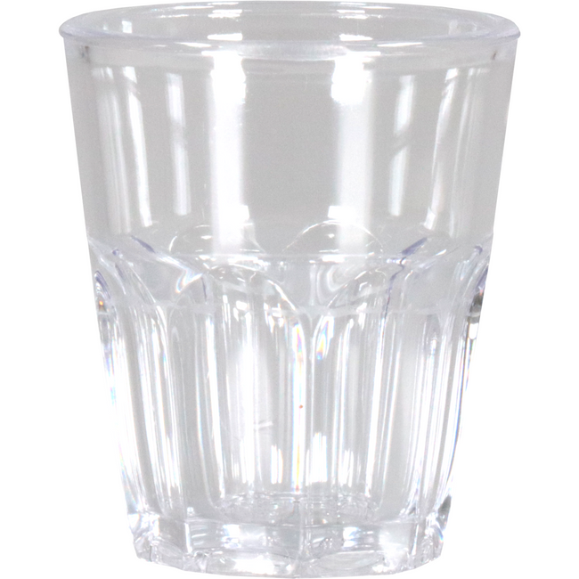 Goldplast -  Glas | shotglas | reusable | sAN | 40ml | transparant | 72 stuks