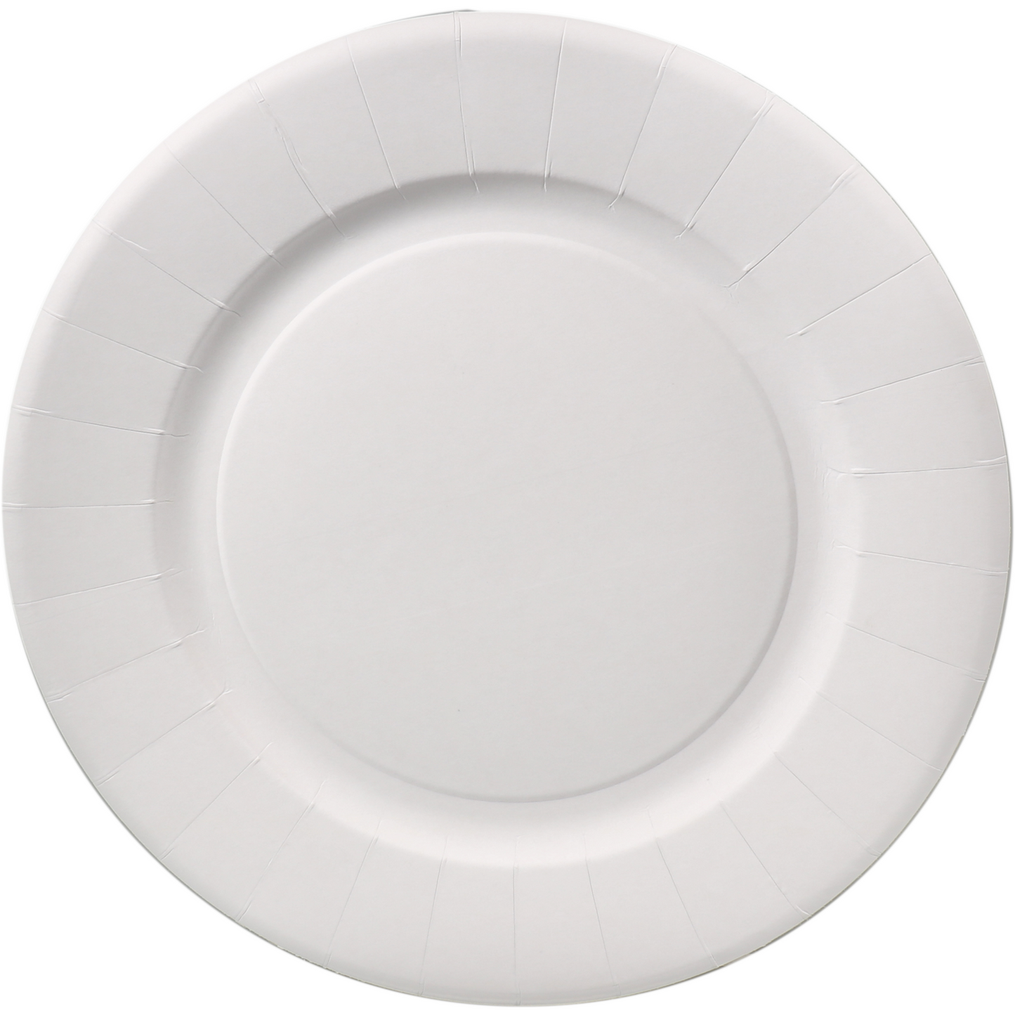 Biodore -   Bord | rond | 1-vaks | karton | Ø29cm | wit | 250 stuks