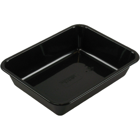 Klika - Bak | CPET | 1 Fach | Menüablage | 228x178x50mm | schwarz | 360 Stück