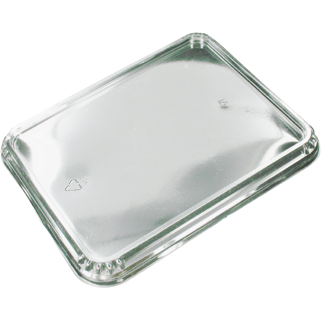 Klika - Deckel | Menüablage | Recyceltes PET | rechteckig | 226x177x transparent