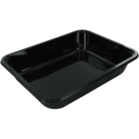 Klika - Bak | CPET | Menüablage | 227x178x43mm | schwarz | 416 Stück