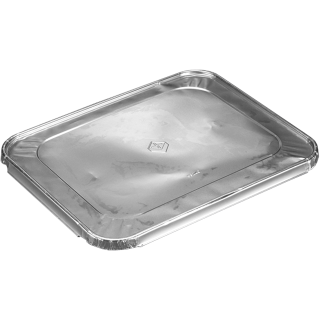 Klika - Deckel | Aluminium | rechteckig | 324x263x Silber | 100 Stück