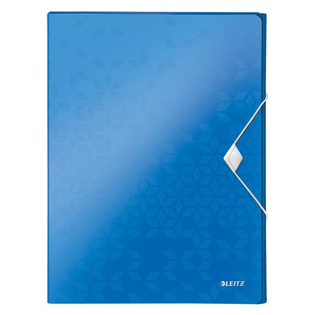 Leitz - Elastobox WOW A4 30mm PP blau