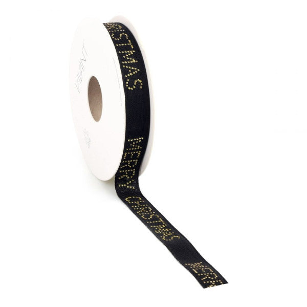 Band Baumwolle MC DELUXE Band 15mm x 15 Meter schwarz