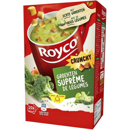 Royco - Suppe Gemüse Surpreme mit Croutons 20 Beutel