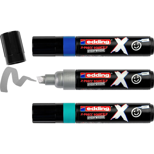 Edding -  multimarker 6900 X, ocean, set van 3 stuks