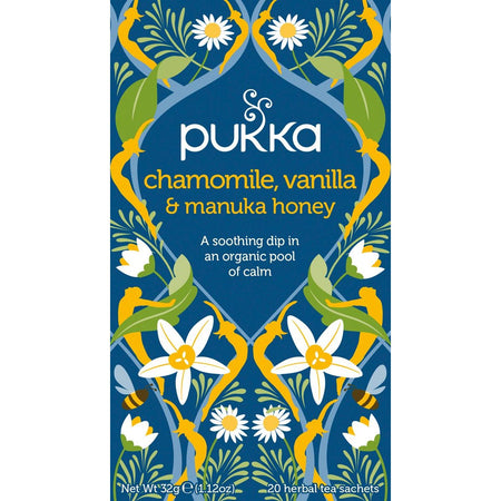 Pukka - Tee Bio, Kamille Vanille, Packung à 20 Stück