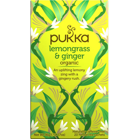 Pukka - Tee Bio, Zitronengras-Ingwer, Packung à 20 Stück