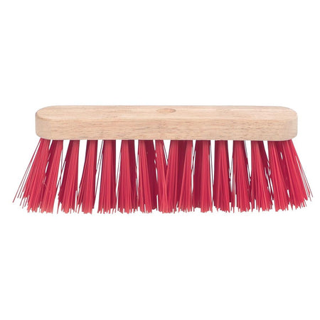 Klika - Schleifbürste mit PVC-Borsten, aus unlackiertem Holz, 29 cm