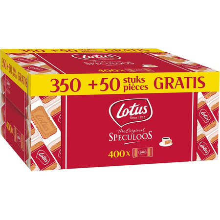Lotus - Biscoff Spekulatius, Schachtel mit 350+50 einzeln verpackten Stücken