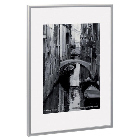 The Photo Album Company – TPAC-Fotorahmen Aluminium, Silber, A4