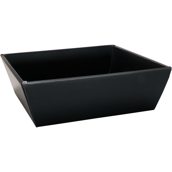 Klika -  Mand | golfkarton | biermand | 31x29x10cm | vierkant | zwart | 40 stuks