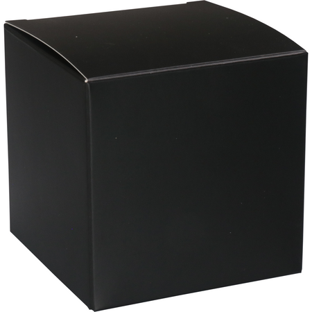 Klika -  Geschenkdoos | karton | 8x8x8cm | zwart | 800 stuks