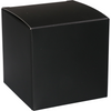 Klika -  Geschenkdoos | karton + PP | 10x10x10cm | zwart | 400 stuks
