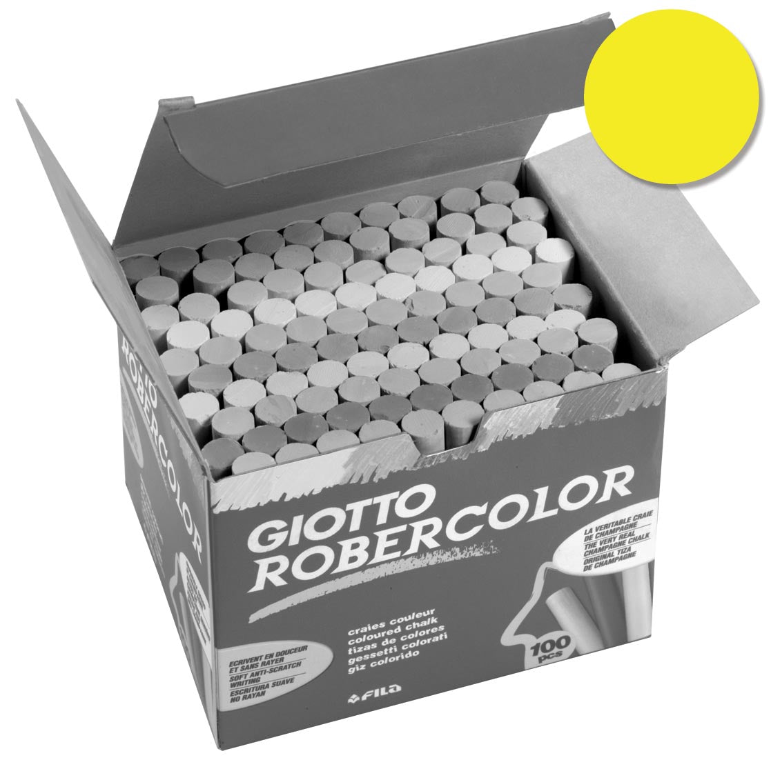 Giotto - Kreide Robercolor gelb