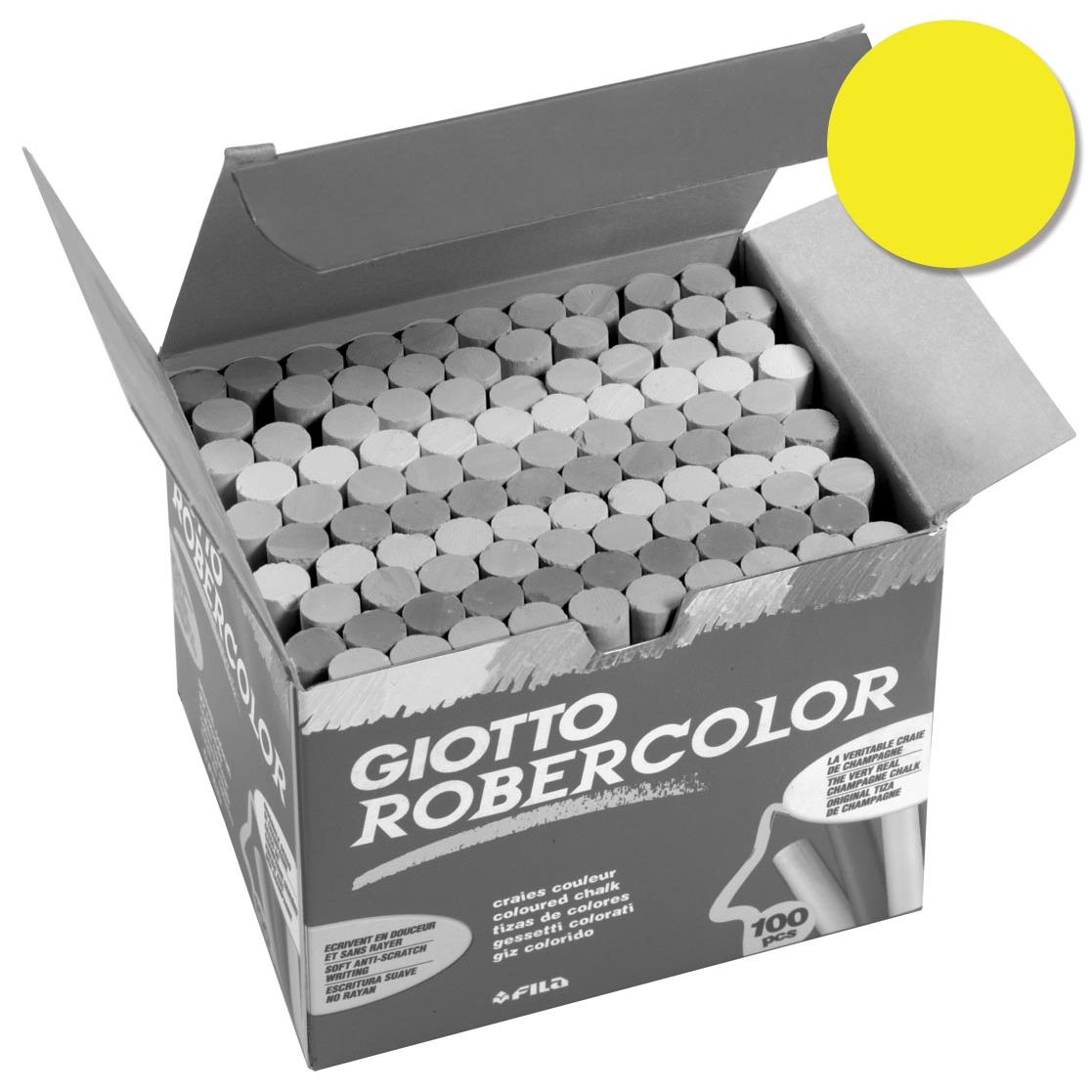 Giotto - Kreide Robercolor gelb