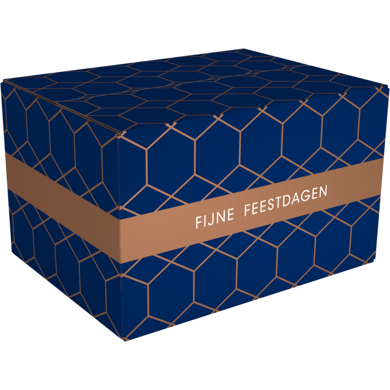 Klika - Weihnachtspaketbox | Berghütte | Wellpappe | 550x390x300mm | Weihnachten | e | 10 Stück
