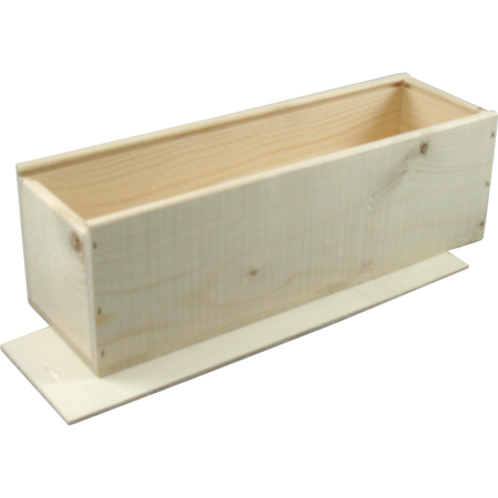Klika - Champagner-Box | Holz | 1 Flasche | Innenmaße 101x100x337mm | 5 Stück