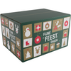 Klika -  Kerstpakketdoos | Tegels | golfkarton | 39x29x23cm | Kerstmis | c | 10 stuks