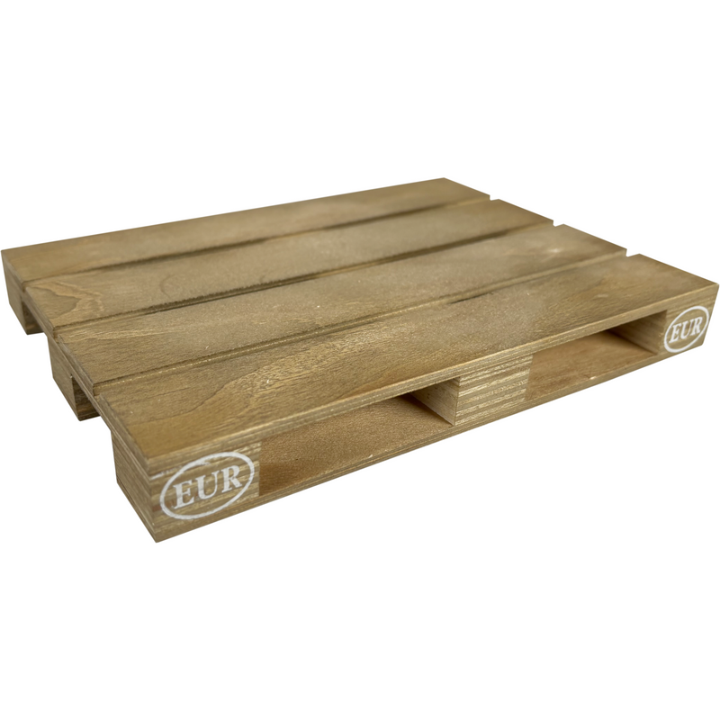 Klika -  Pallet | mini | hout | 18.5x13.5x2.3cm | naturel | 50 stuks
